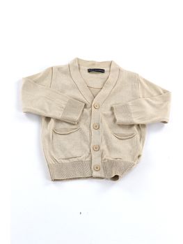 Cardigan Daniele Alessandrini 1295W00359 da bambino beige.