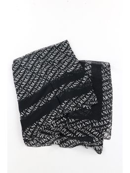 Foulard Armani Exchange 944106 0A821 da donna nero+bianco.