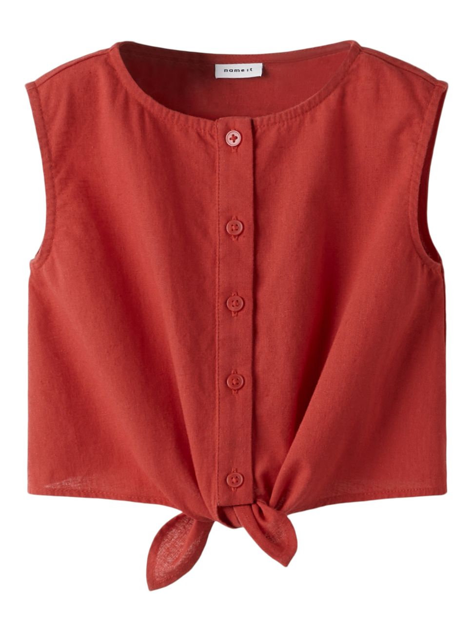 camicia-name-dot-it-13240241-da-bambina-rossa