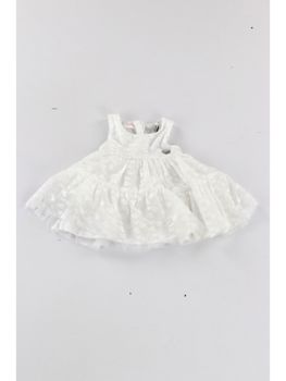 Vestito Guess A6RK07 WK140 da bambina white.