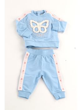 Set Guess A6RG13 KA6R4 da bambina celeste.