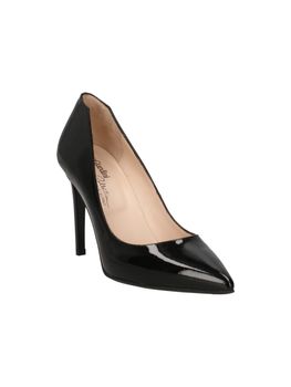 Scarpa con tacco Nero Giardini E211041DE VERNICE da donna nera.