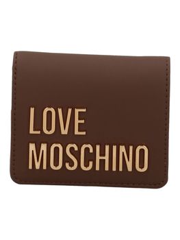 Portafoglio Love Moschino JC5612PP1PKD0 da donna marrone.