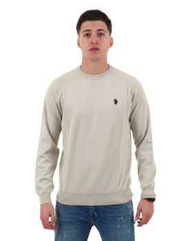 Maglia U.S Polo ASSN 173008 0000185 da uomo panna.