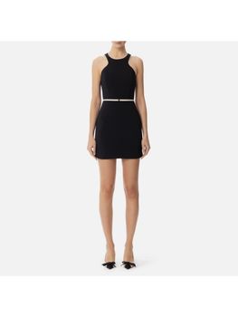 Abito Elisabetta Franchi ABT5551E2 da donna nero+burro.