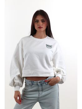 Felpa Pinko CERESOLE da donna bianca.