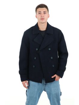 Cappotto Yos CP00038U da uomo navy.