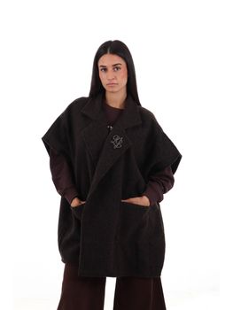 Poncho Liu Jo 2F6044T2742 da donna chevron.