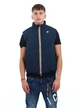 Smanicato K-Way K2136BW da uomo blu.