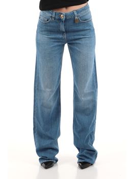 Jeans Elisabetta Franchi PJ21I61E2 da donna blu.