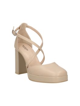 Scarpa con tacco Nero Giardini E512300D NAPPA da donna lino.