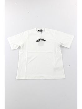T-shirt Dsquared2 DQ2941 D00XM da ragazzo bianca.