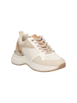 Sneakers Alviero Martini 2150 1757 A085 da bambina bianche e beige.