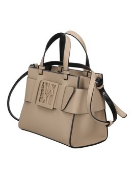 Borsa Armani Exchange 942690 0A874 da donna beige.