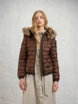 Piumino Blauer BLDC03034 006047 da donna brown.