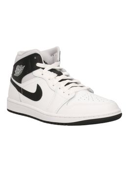 Sneakers Jordan jordan 1 mid DQ8426 da uomo bianca+nera.
