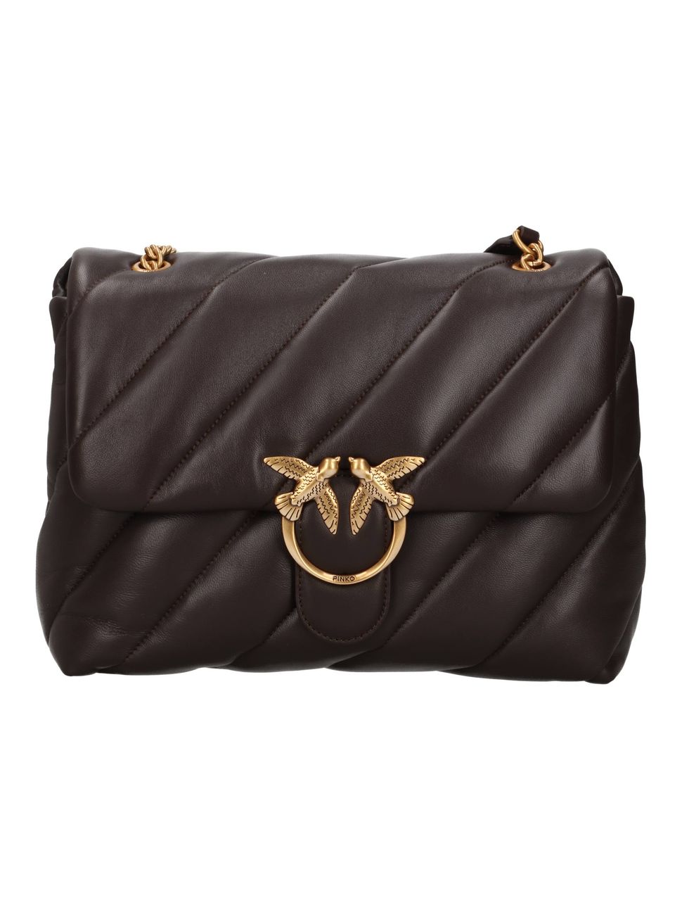 borsa-pinko-love-puff-big-100037-da-donna-marrone-plus-oro