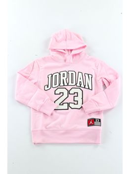 Felpa Jordan 45C479  da bambina rosa.
