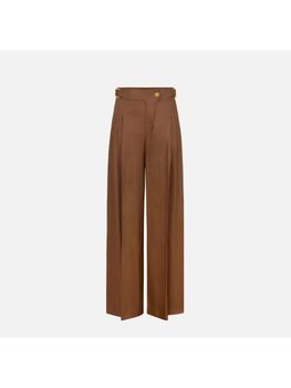 Pantalone Elisabetta Franchi PA12762E2 da donna cuoio.