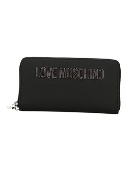 Portafoglio Love Moschino JC5611PP1PKD0 da donna nero+argento.