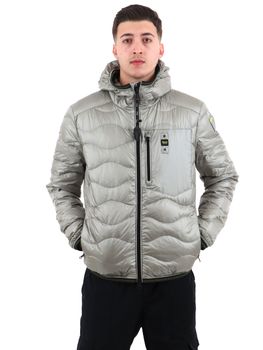 Piumino Blauer BLUC03177 006719 da uomo grigio.