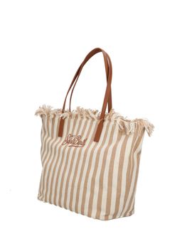 Borsa Mc2 Saint Barth CBF0001 01763L da donna bianca e beige.