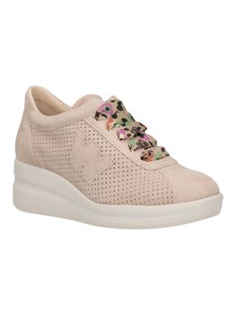 Sneakers Melluso R20245Q da donna sabbia.