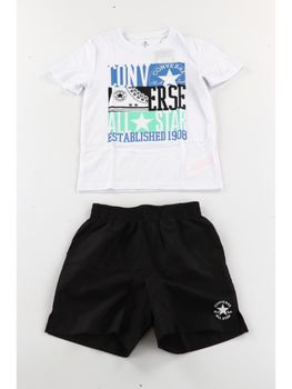 Set Nike 9CH259 da bambino bianco e nero.