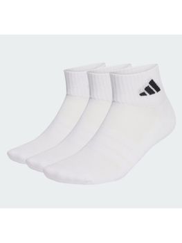 Calzini Adidas JZ0523 unisex adulti bianchi e neri.