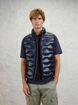 Smanicato Blauer BLUX02055 005958 da uomo blu.