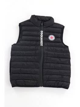Smanicato Dsquared2 DQ3231 D0ABC da ragazzo nero.