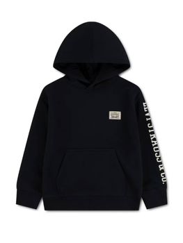Felpa Levi's 9EL152 da bambino nera.