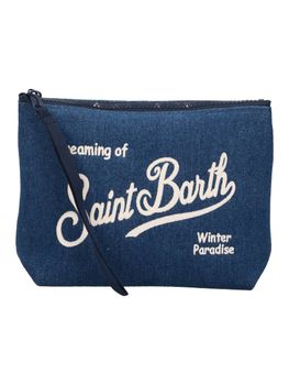Pochette Mc2 Saint Barth ALI0031 00329 da donna denim.