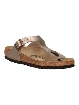 Ciabatta Birkenstock Gizeh Bs 1016144 da donna taupe.