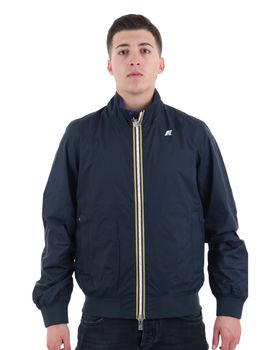Giacchetto K-Way K6123PW B0S ARSENE da uomo blu.