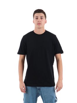 T-shirt Disclaimer 54834 da uomo nera.