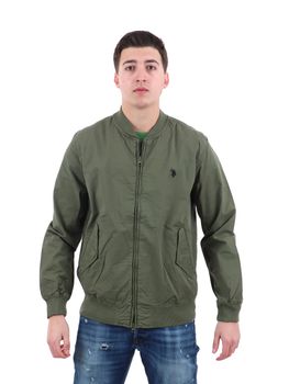 Giubbino U.S.Polo ASSN.125004 0002284 da uomo verde.