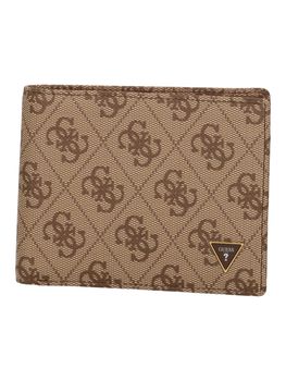 Portafoglio Guess SMVELE LEA20 da uomo beige+brown.