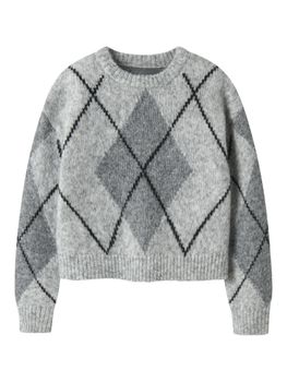 Maglione Name.it 13259446 da bambina light grey.