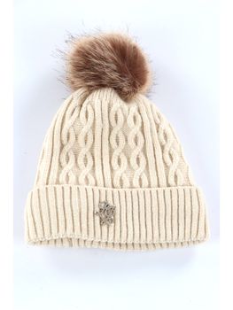 Cappello Liu Jo 2F6008MA33S da donna burro.