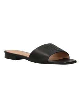 Ciabatta Polo Ralph Lauren 802959142001 da donna nera.