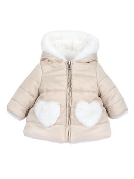 Giubbino Chicco 100688 da bambina naturale.