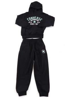 Tuta Converse 9CH011 023 da bambino nera.