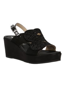 Sandalo Valleverde 32210 da donna nero.