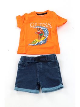 Set Guess I5GG15 K8HM4 da neonato arancio.
