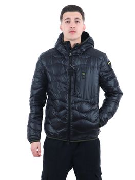 Piumino Blauer BLUC03177 006719 da uomo nero.