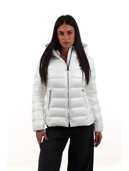 Piumino Blauer BLDC02070 006648 da donna bianco.