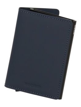 Portacarte Secrid SM MATTE unisex adulti blu notte.