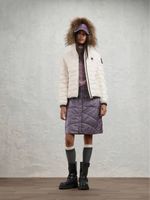 piumino blauer bldc03034 006047 da donna bianco.