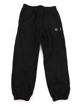 Pantalone Philipp Plein F6PHJBFP160 da ragazzo nero.